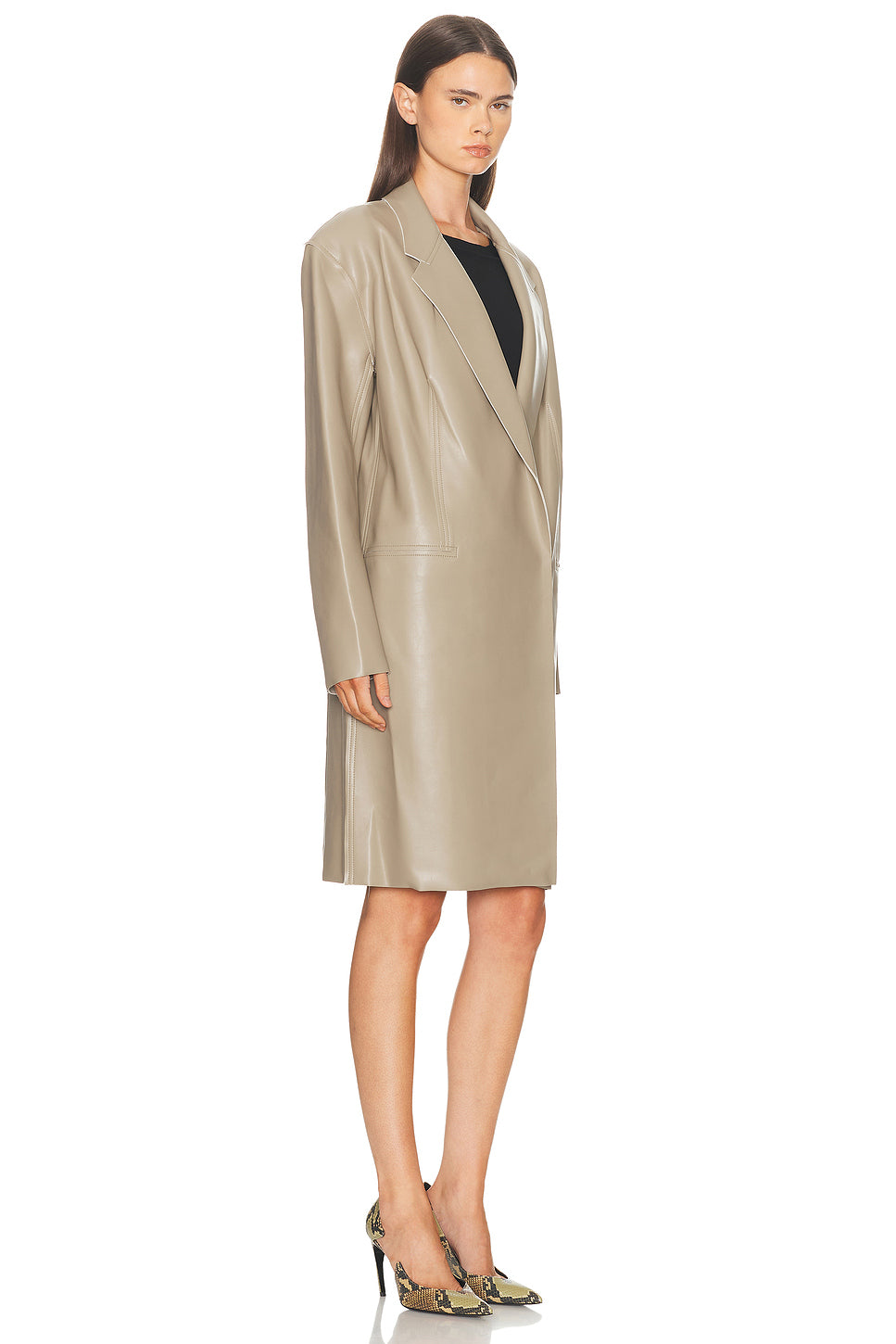 Oversized Double Breasted Jacket