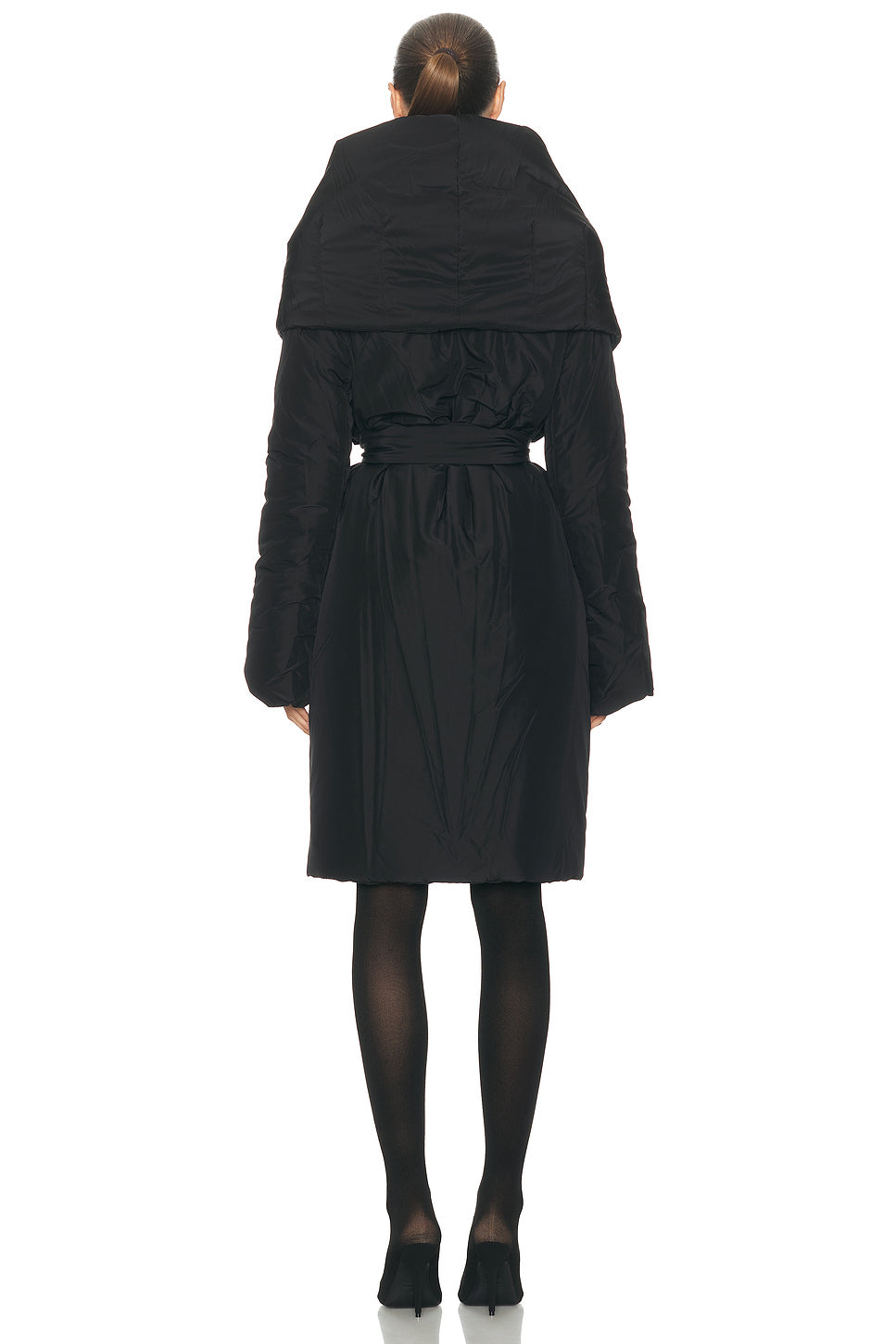 Shawl Collar Sleeping Bag Coat