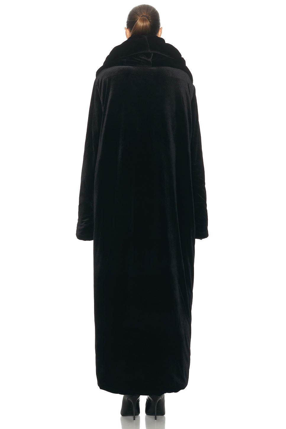 Oversized Shawl Collar Maxi Coat