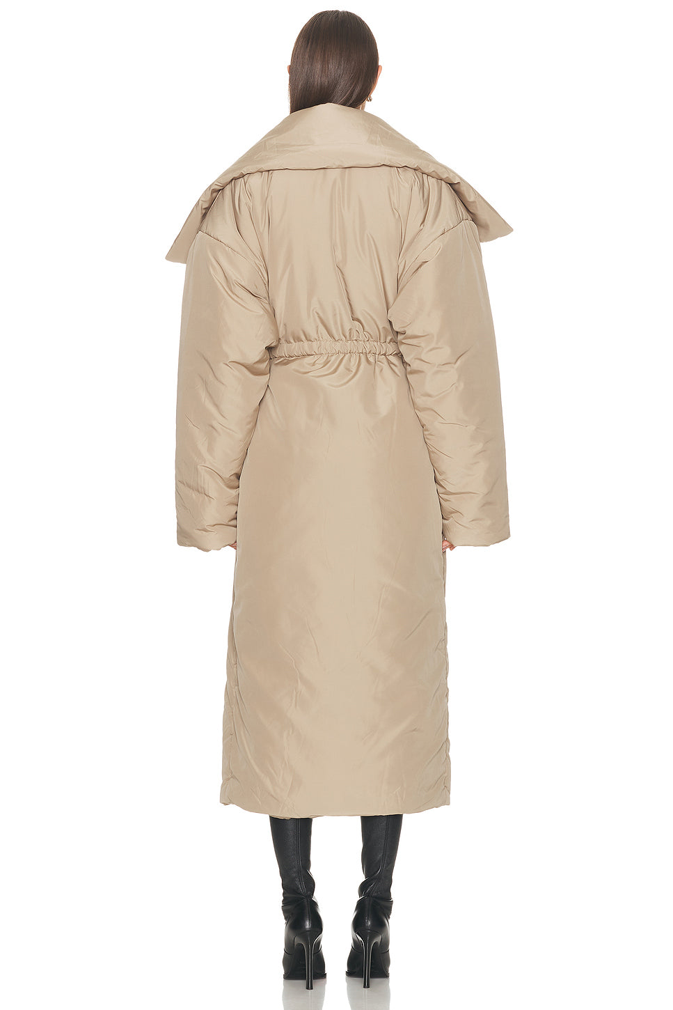 High Collar Sleeping Bag Long Coat