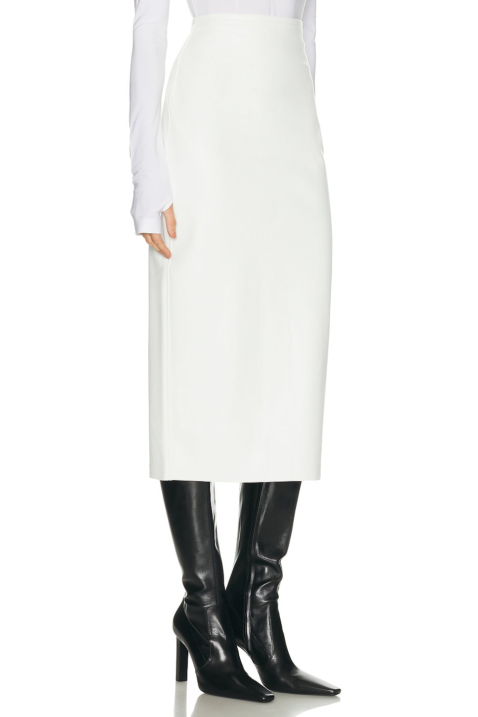 Straight Midcalf Skirt