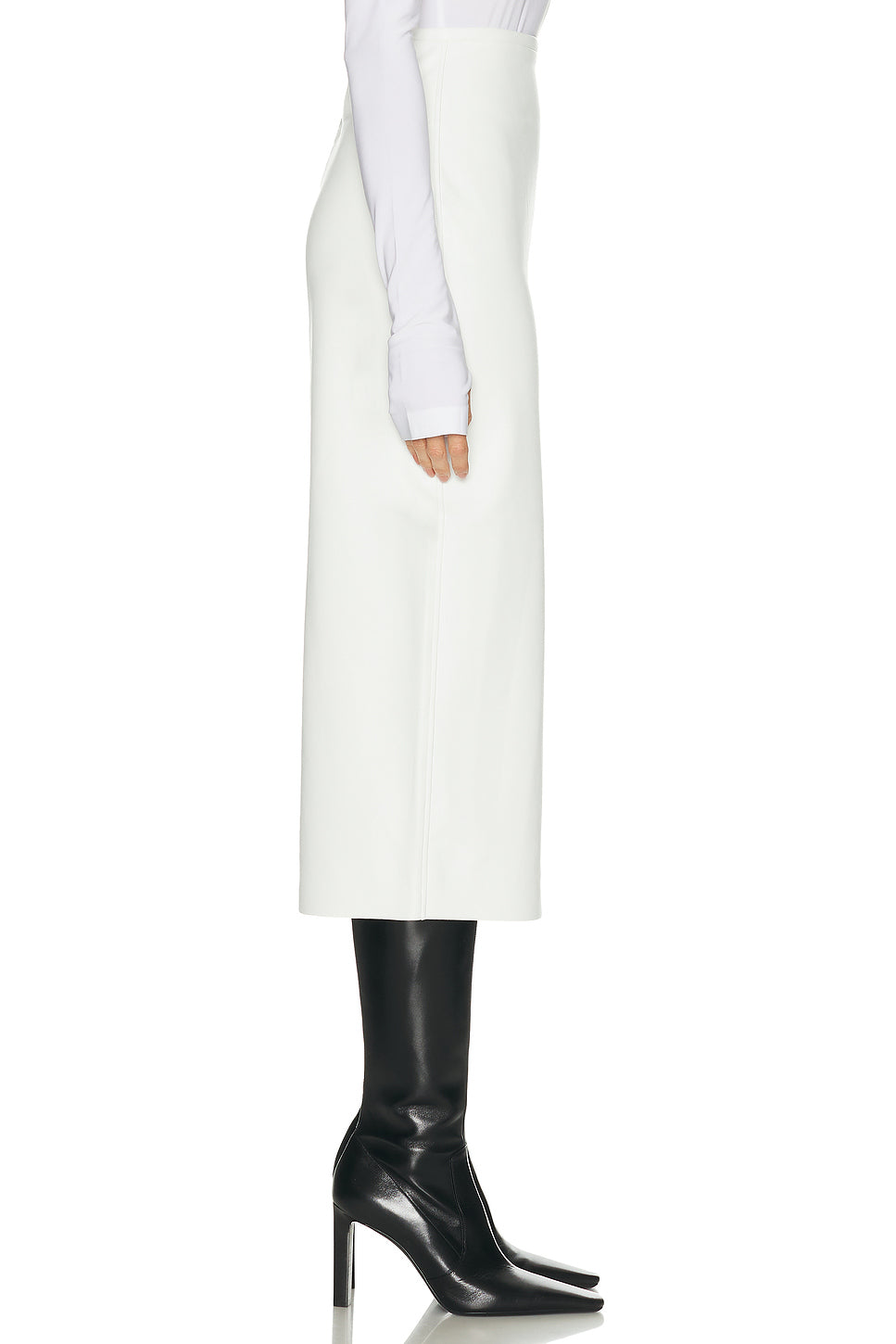 Straight Midcalf Skirt