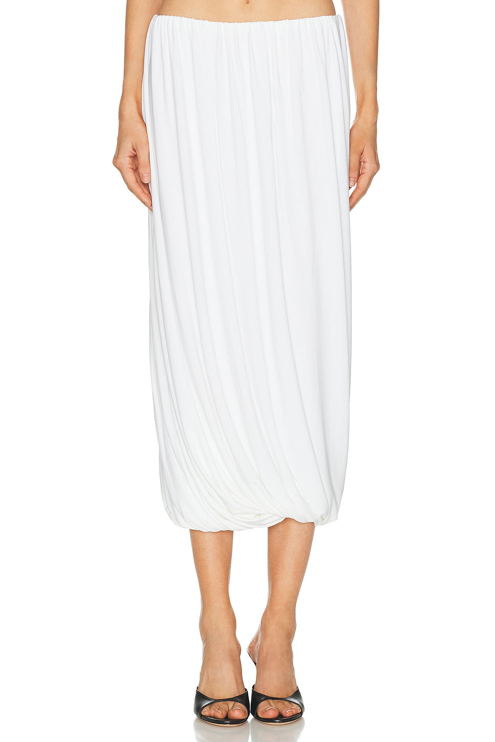Twist Midcalf Skirt