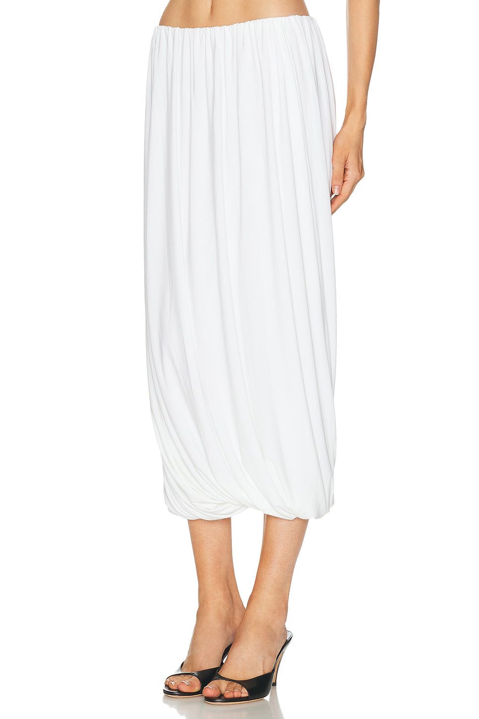 Twist Midcalf Skirt