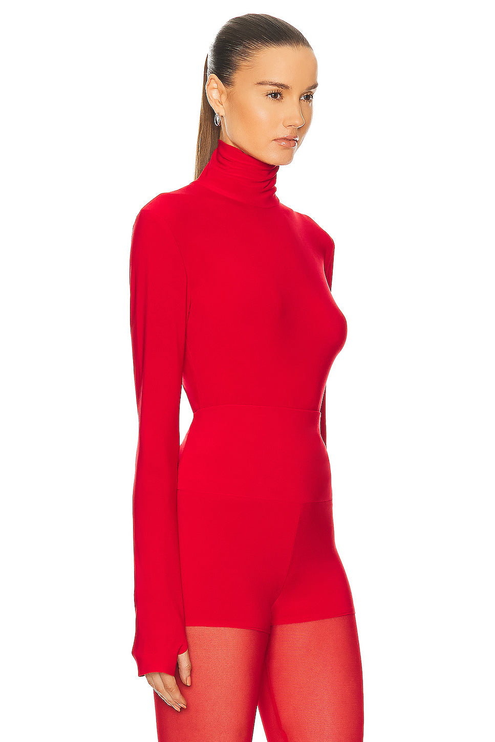 x Lifestyle Slim Fit Long Sleeve Turtle Top