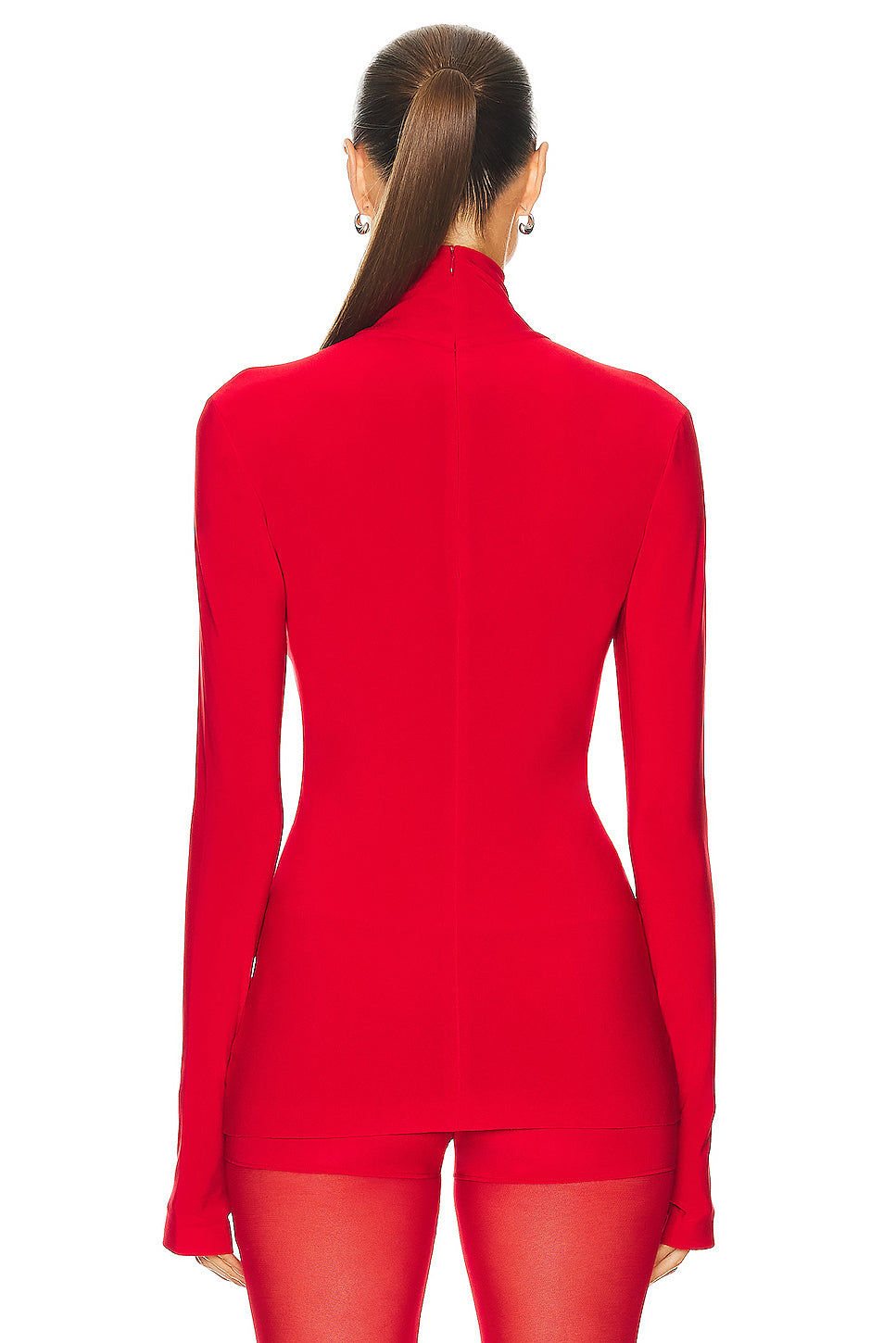 x Lifestyle Slim Fit Long Sleeve Turtle Top