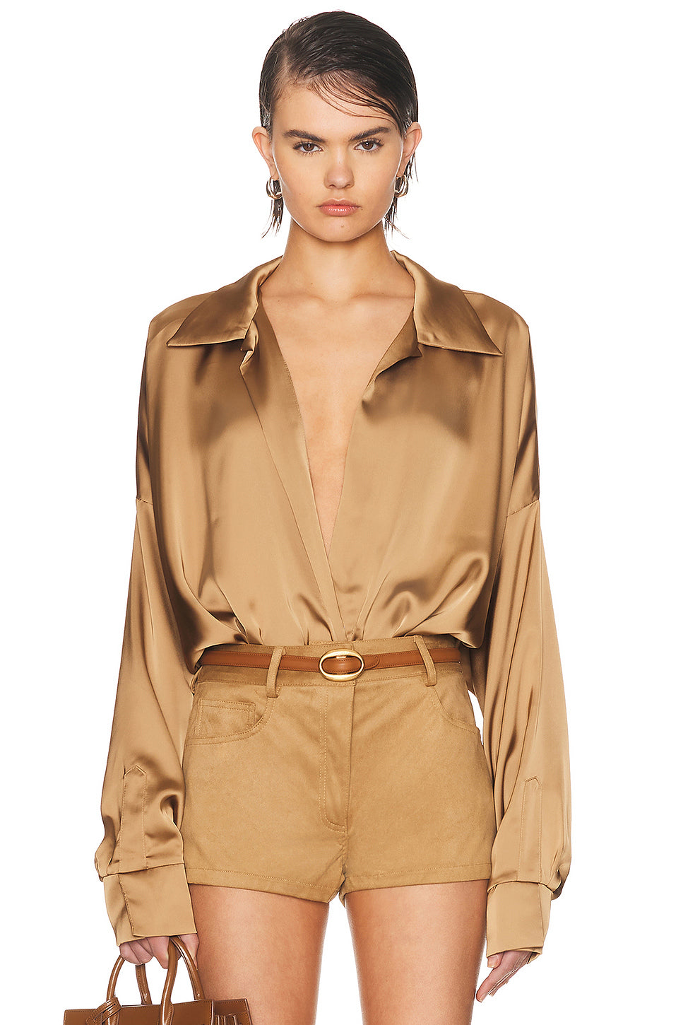 Super Oversized Boyfriend Bodysuit