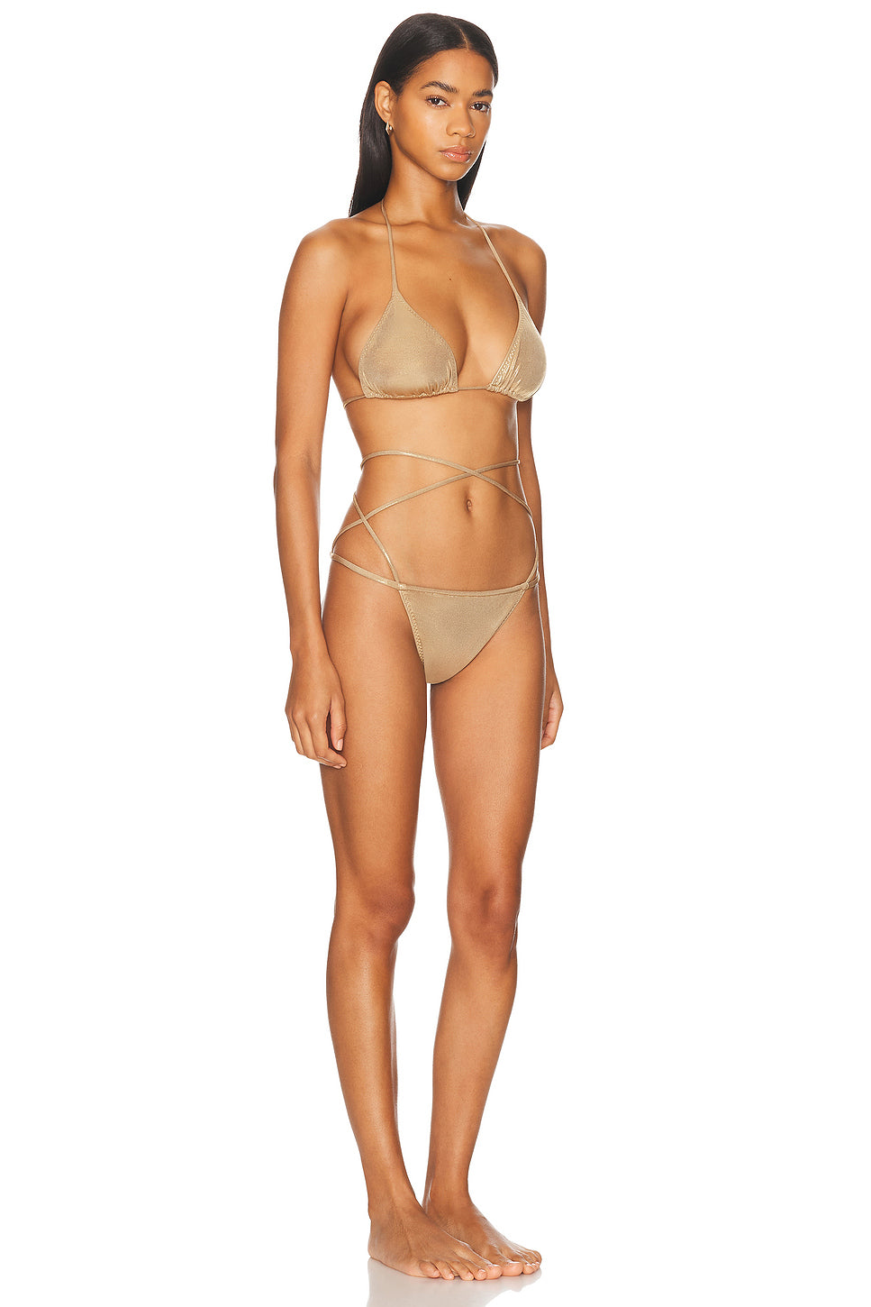 Criss Cross Bikini Bra & Bottom