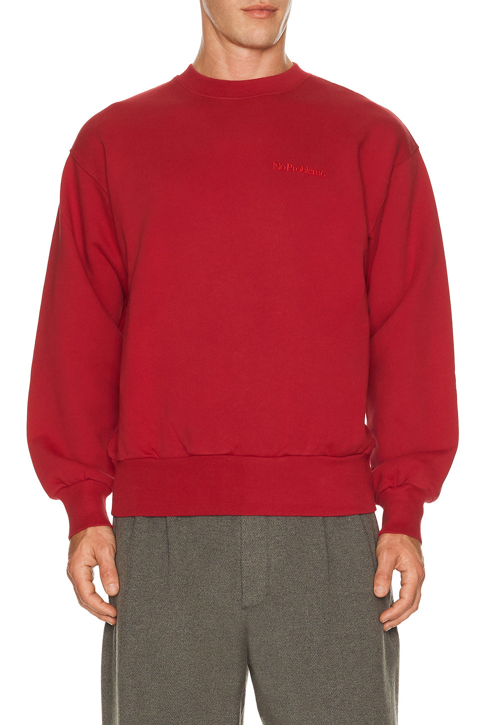 Mini Problemo Embroidered Sweatshirt