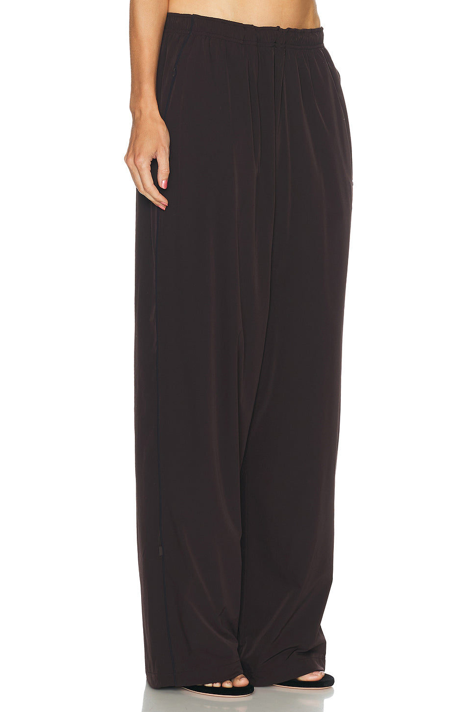 Stretch Nylon Oversized Pant