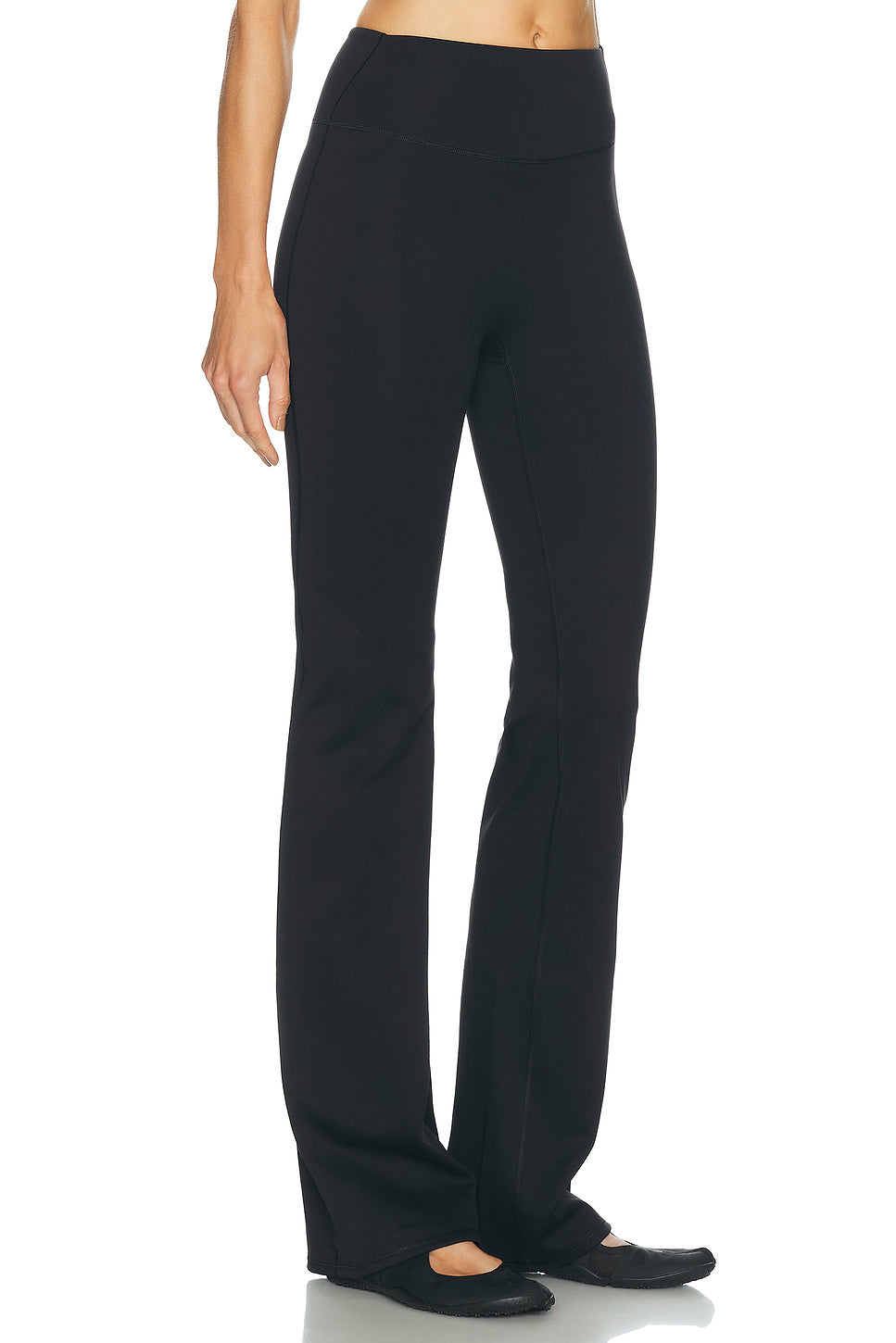 Matte Slim Flare Pant