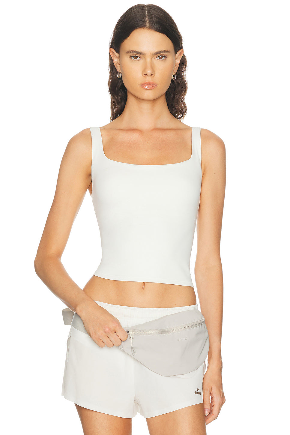 Matte Square Neck Tank Top