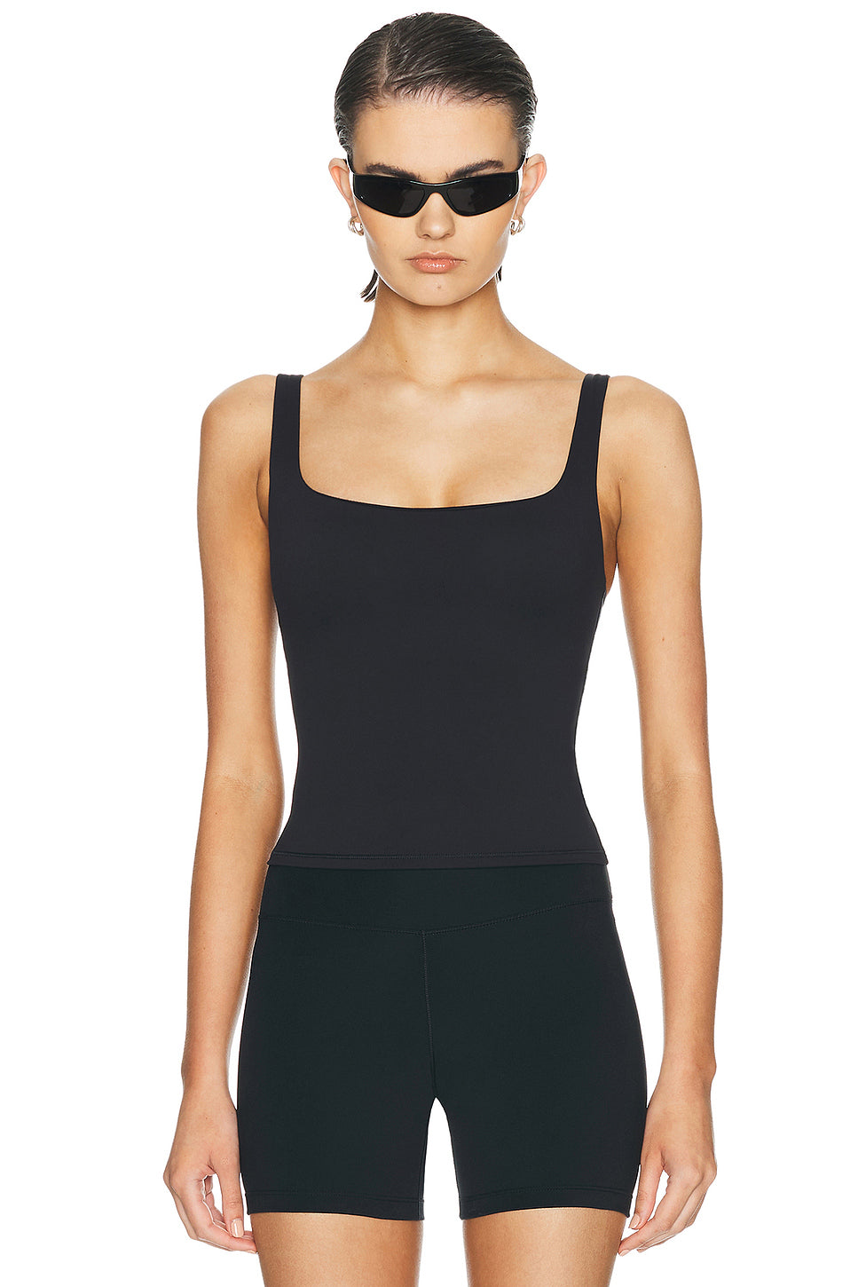 Matte Square Neck Tank Top