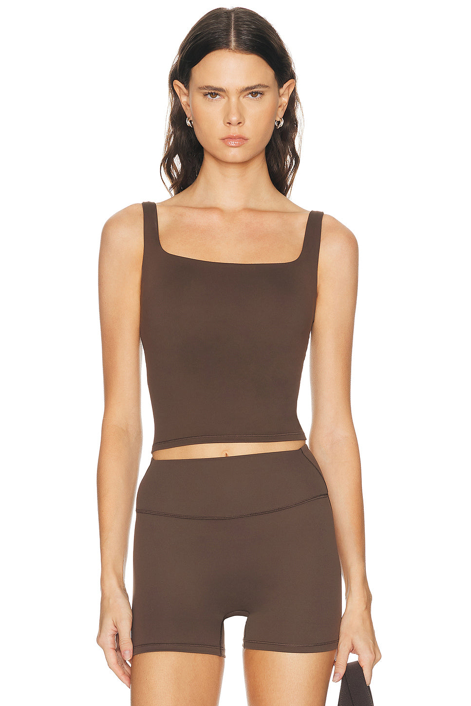 Matte Square Neck Tank Top