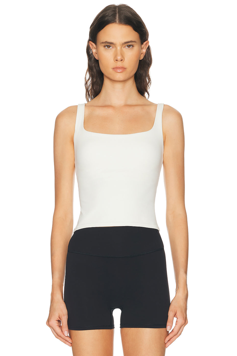 Matte Square Neck Tank Top