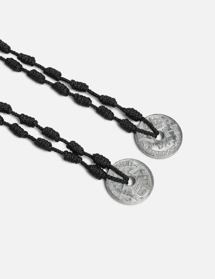 Cord Coin Necklace