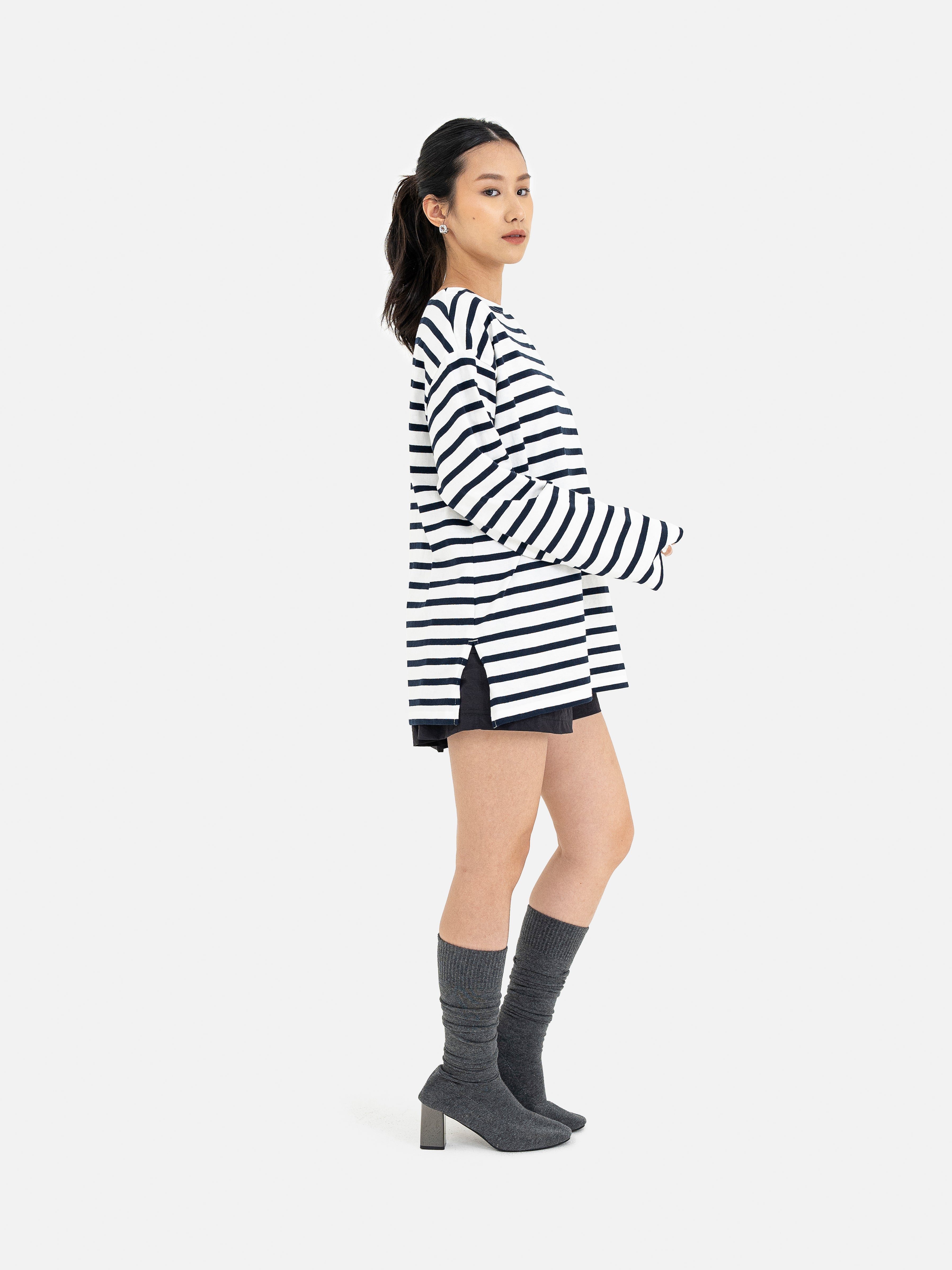Nemuro Striped Tunic