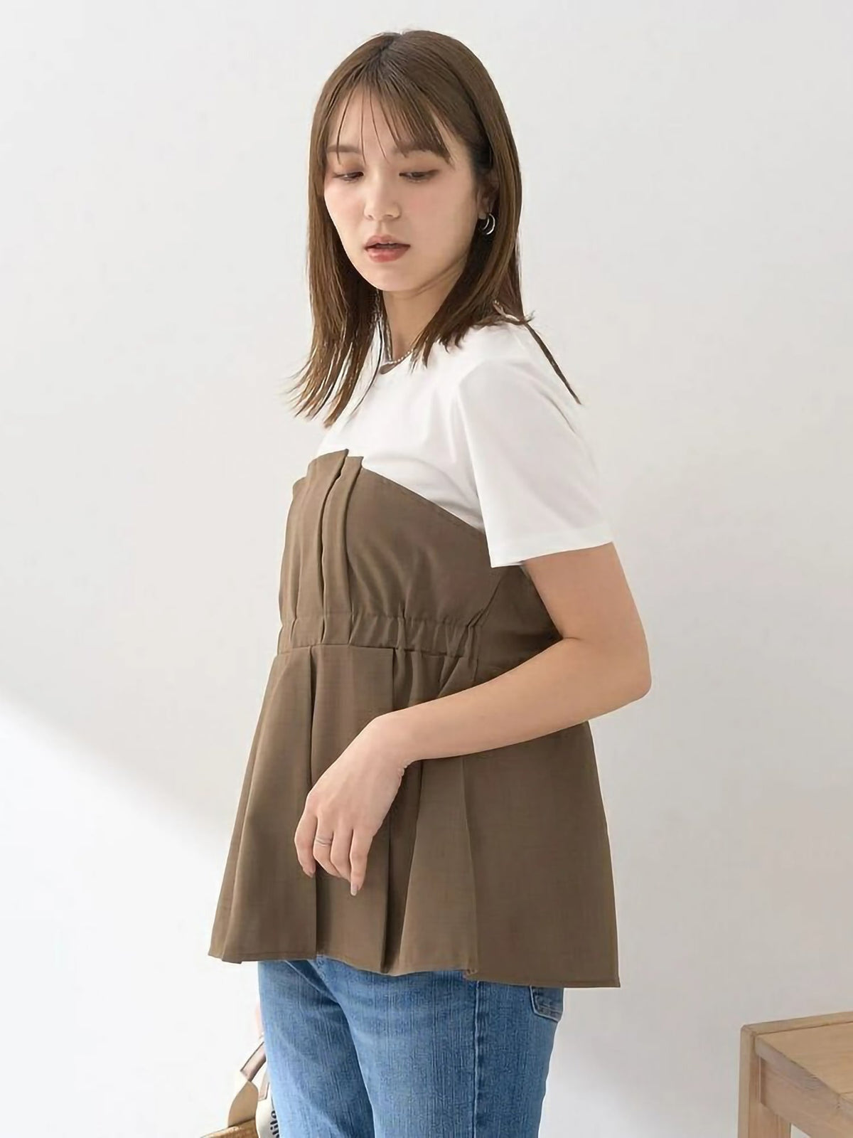Noa Bustier Docking Tee