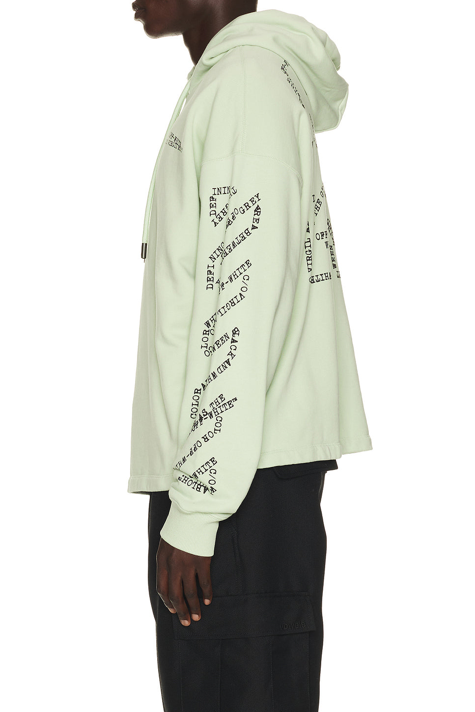 Type Arrow Loose Hoodie