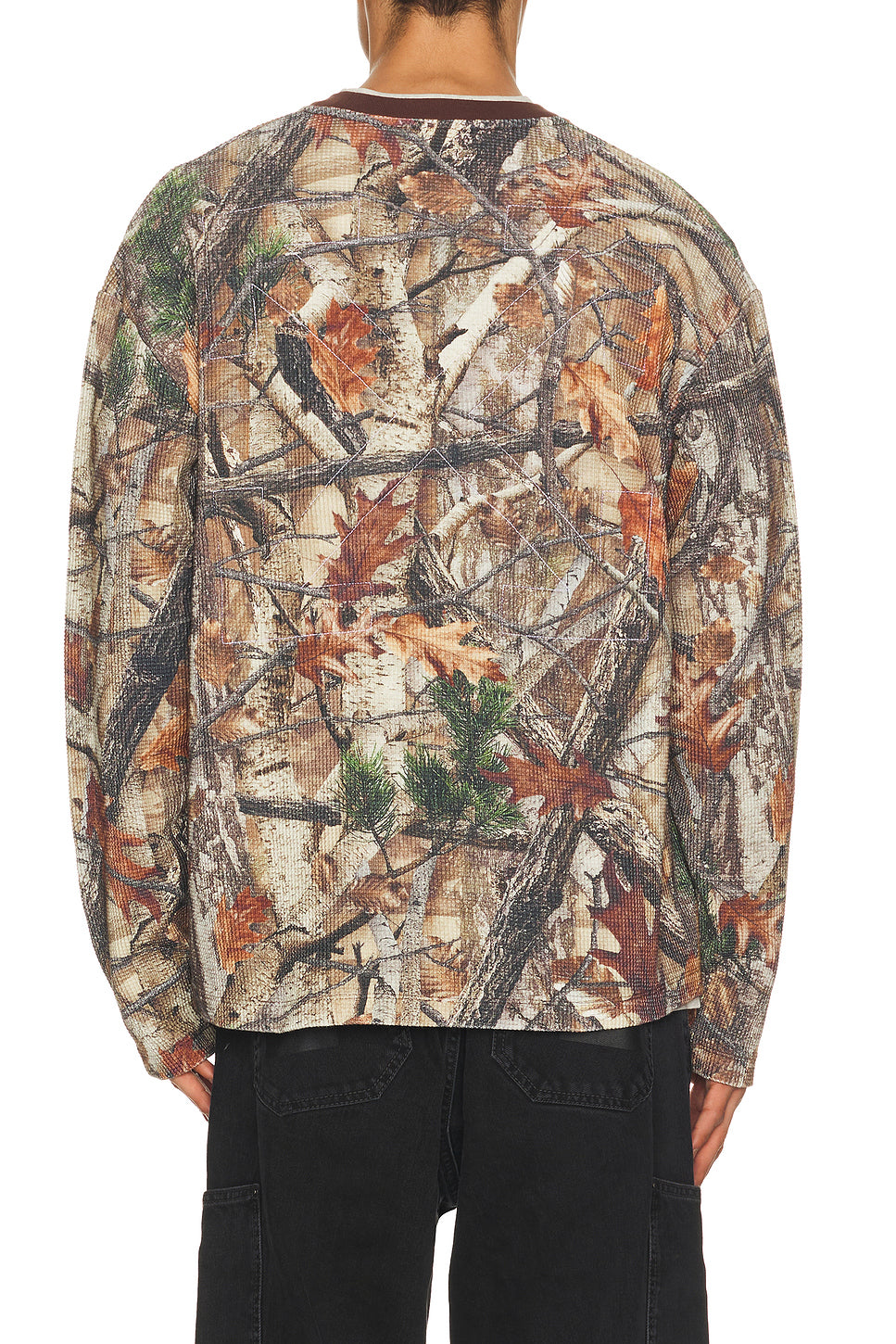 Camo Waffle Skate Long Sleeve Tee