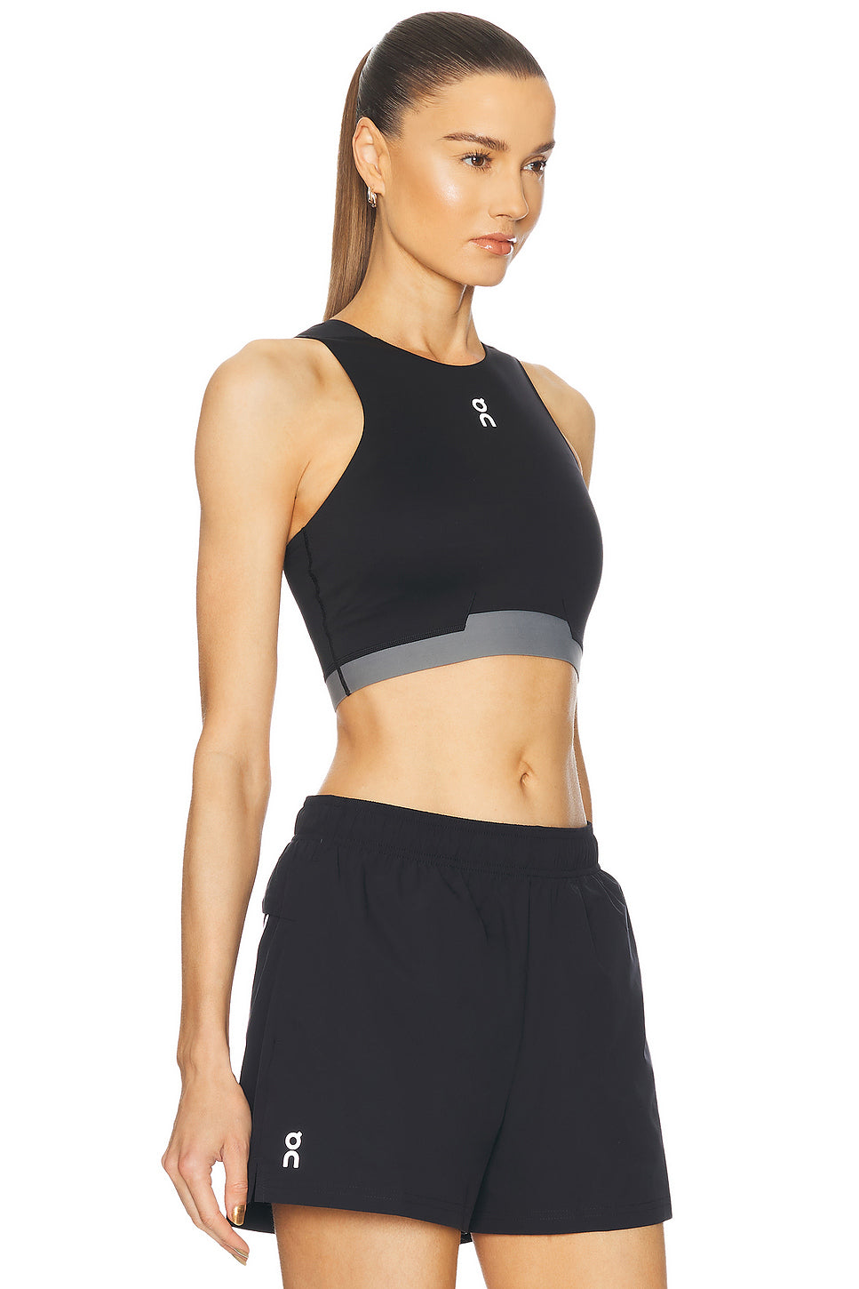 Train 2 in 1 Crop Top