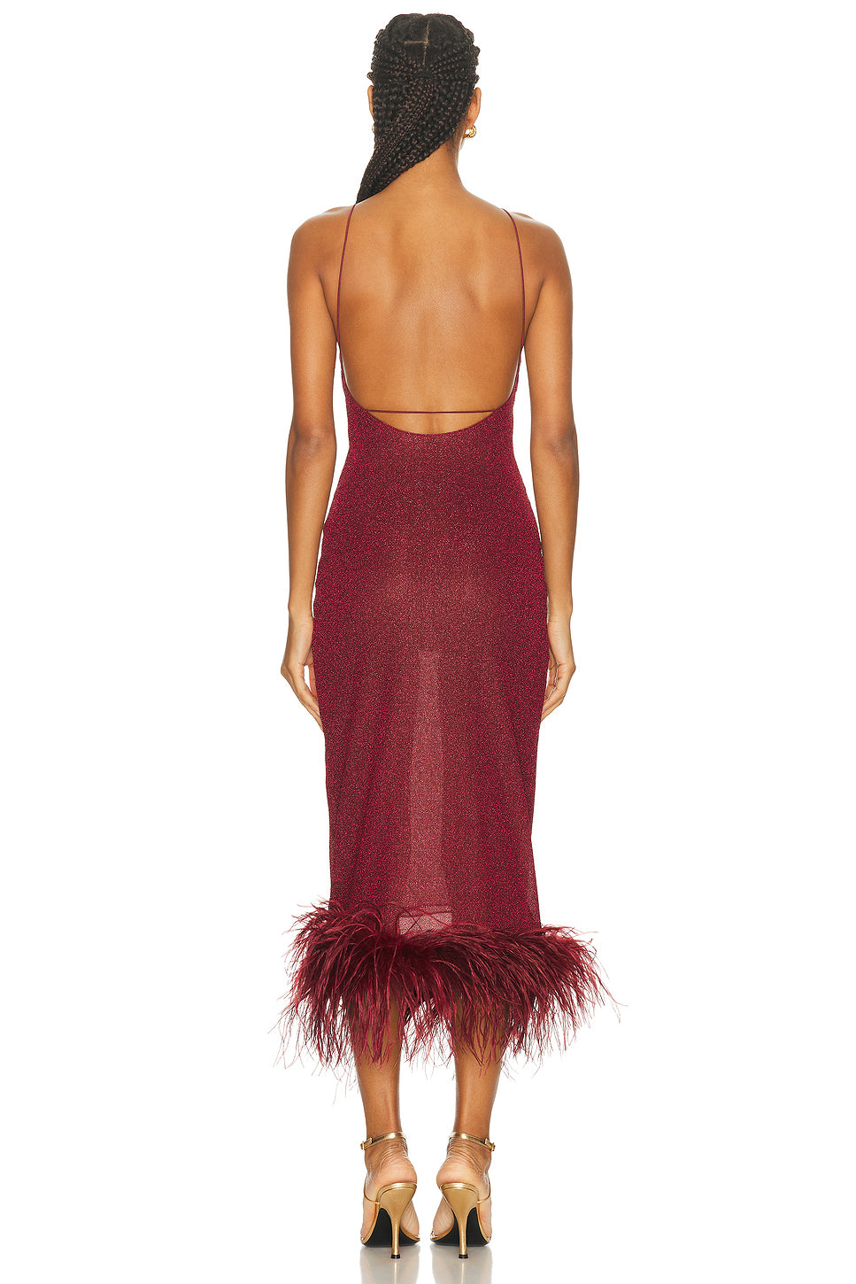 Lumiere Plumage Long Dress