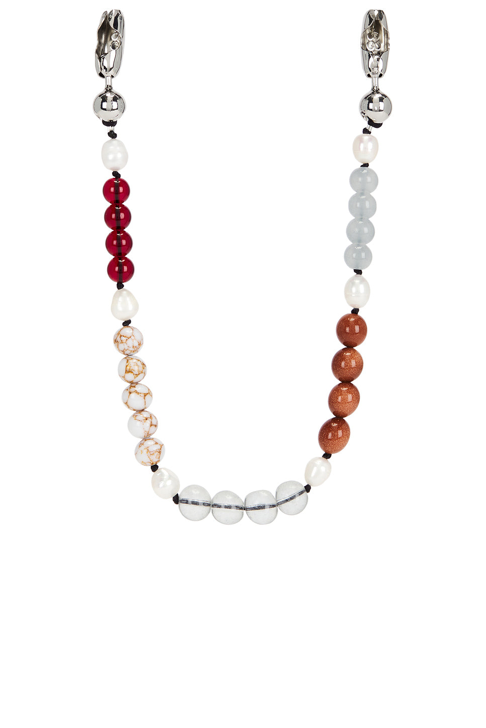 Stone & Pearl Wristlet