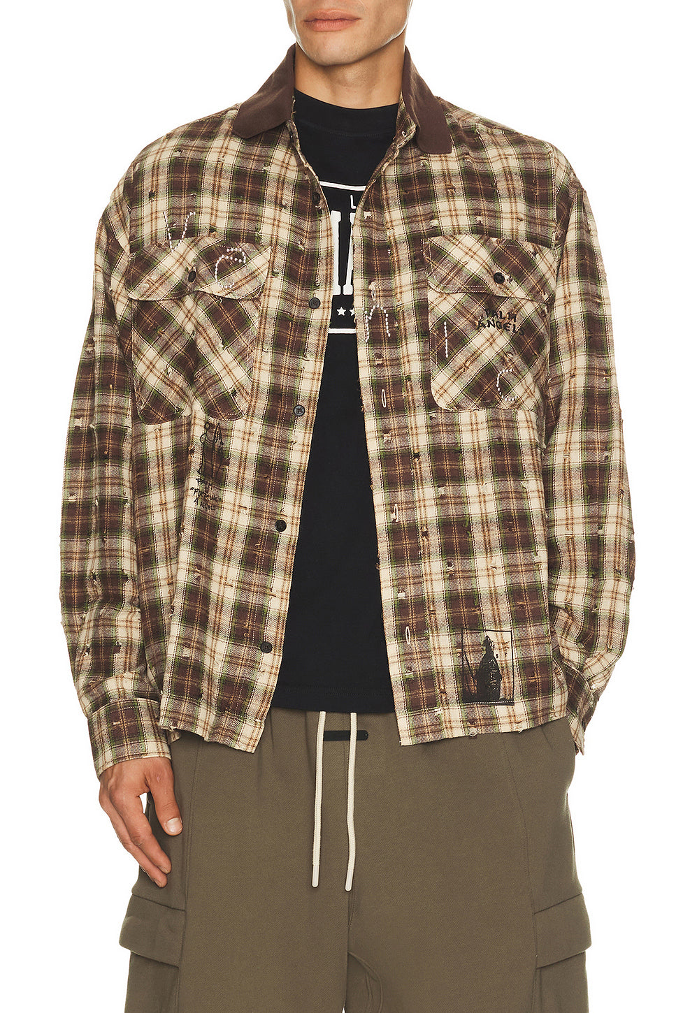 Surfer Dream Check Loose Shirt