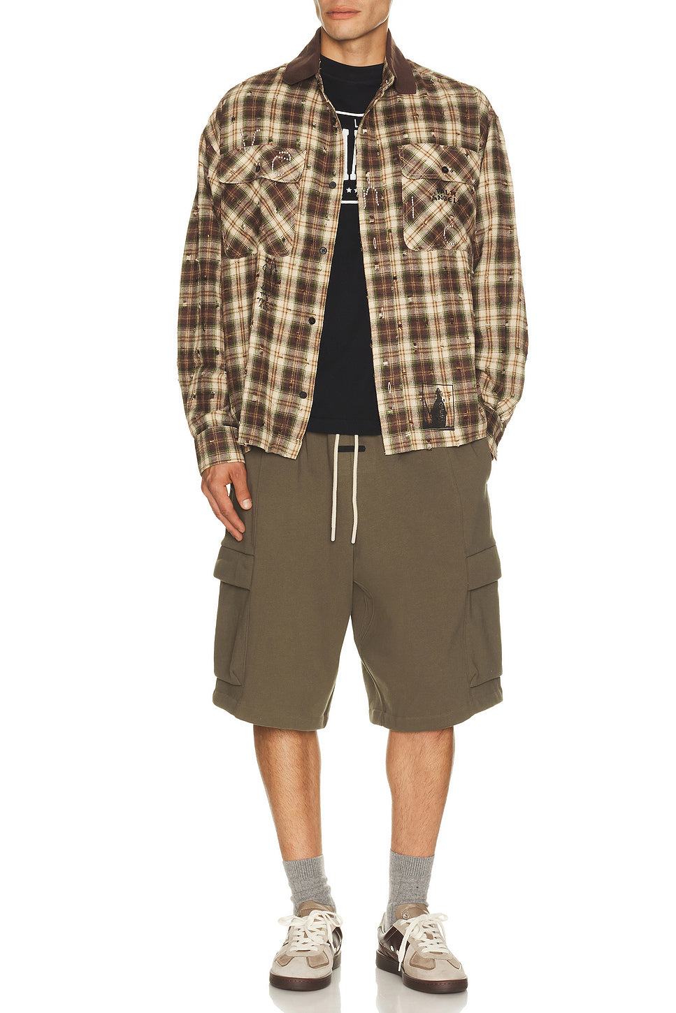 Surfer Dream Check Loose Shirt