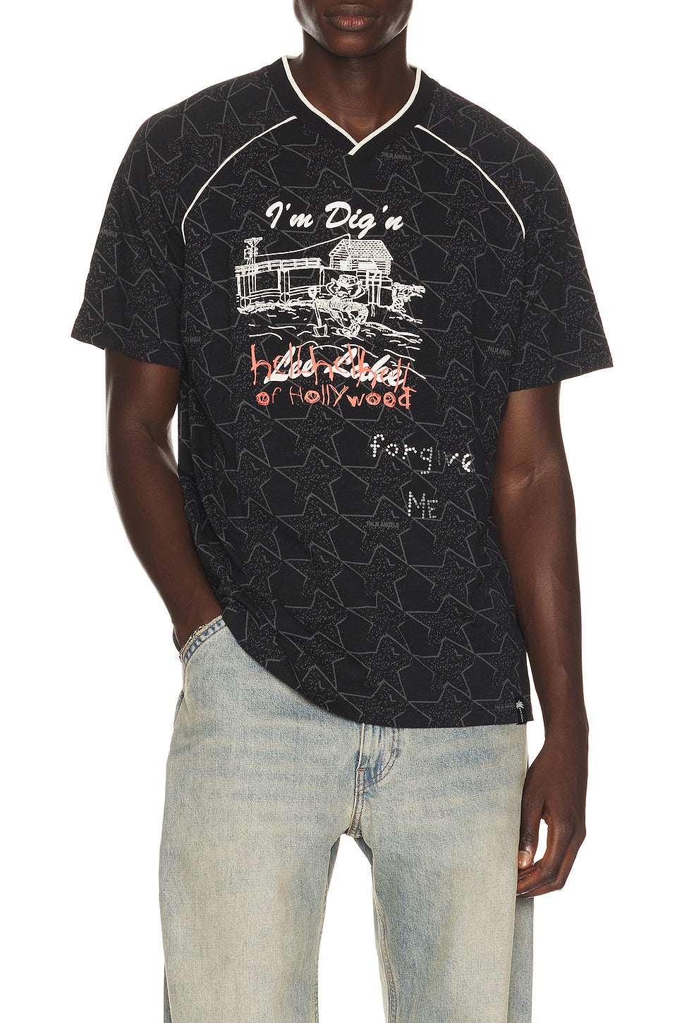 Starry Palm Allover Tee