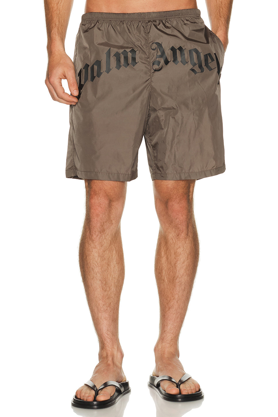 Curved Logo Swimshort