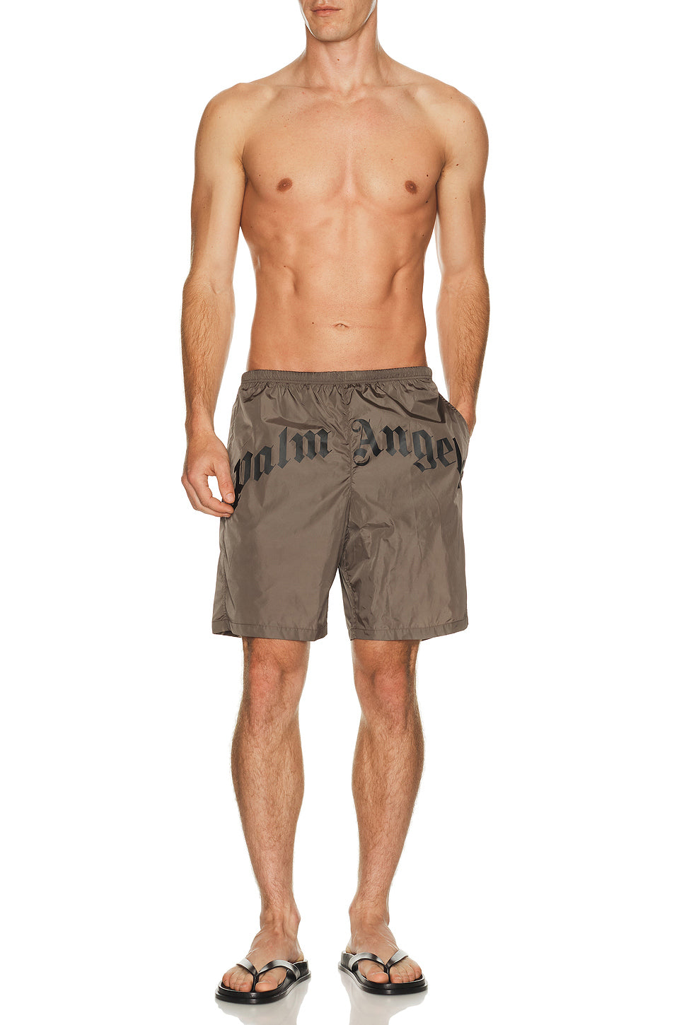 Curved Logo Swimshort