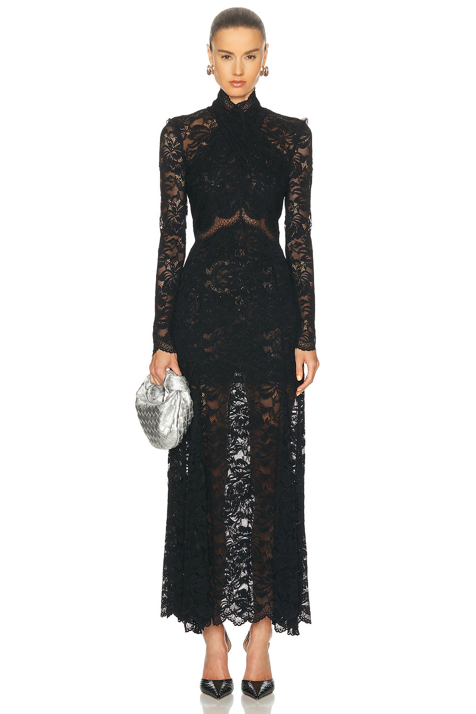 Long Sleeve Lace Maxi Dress