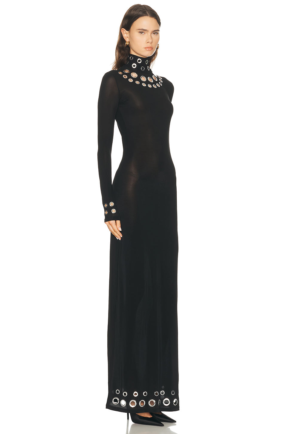 Turtleneck Maxi Dress