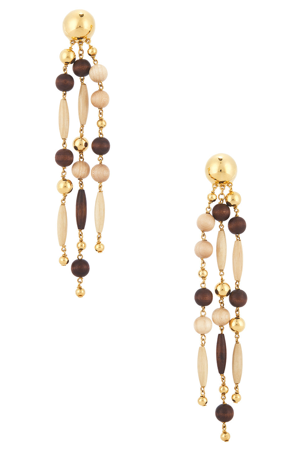 Wood Dangle Earrings