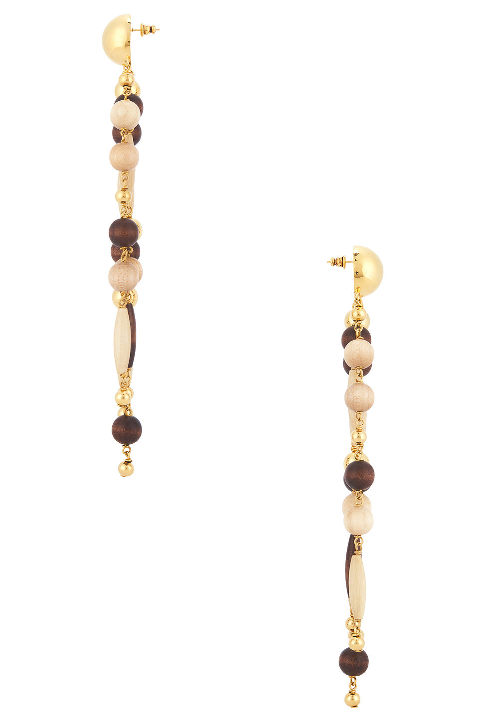Wood Dangle Earrings