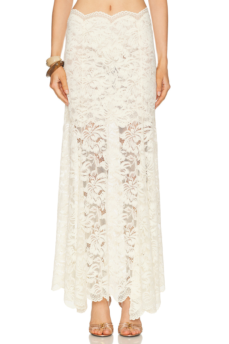 Lace Long Skirt