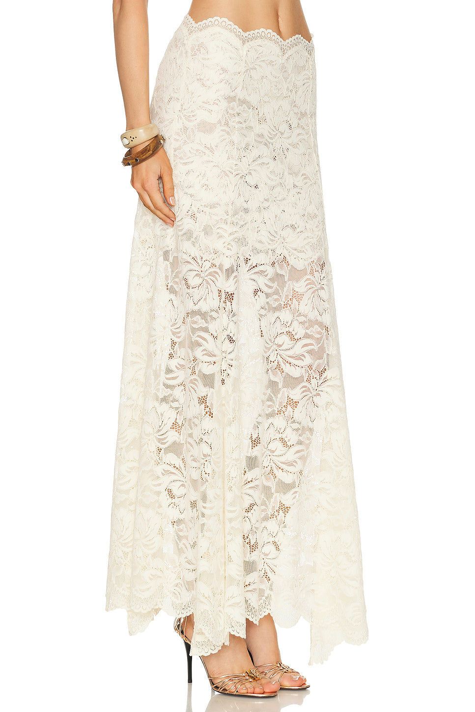 Lace Long Skirt