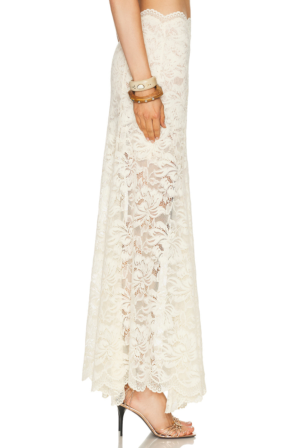 Lace Long Skirt