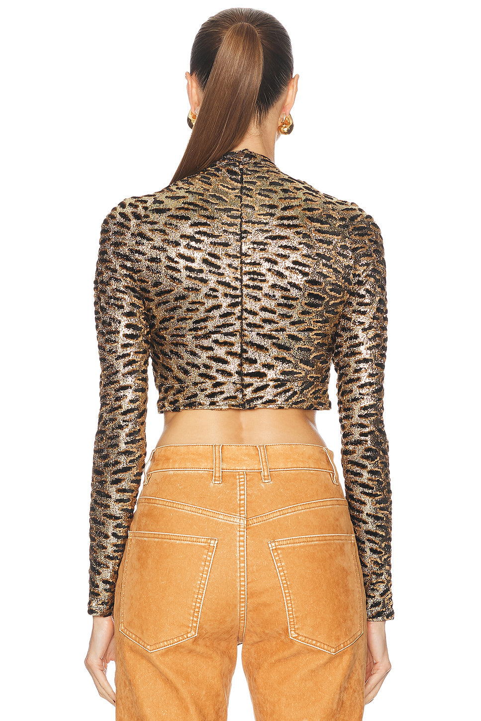 Crop Long Sleeve Top