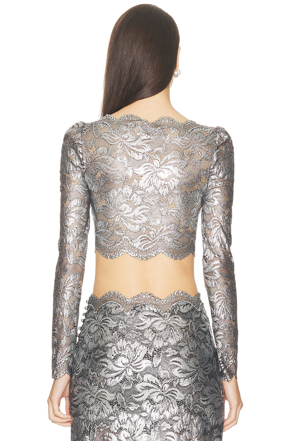 Lace Cropped Top