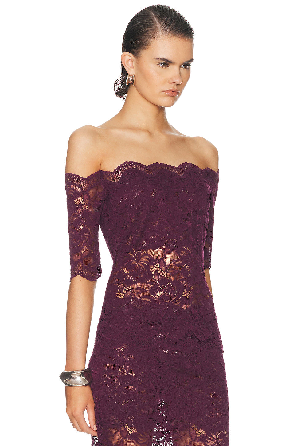 Off Shoulder Lace Top