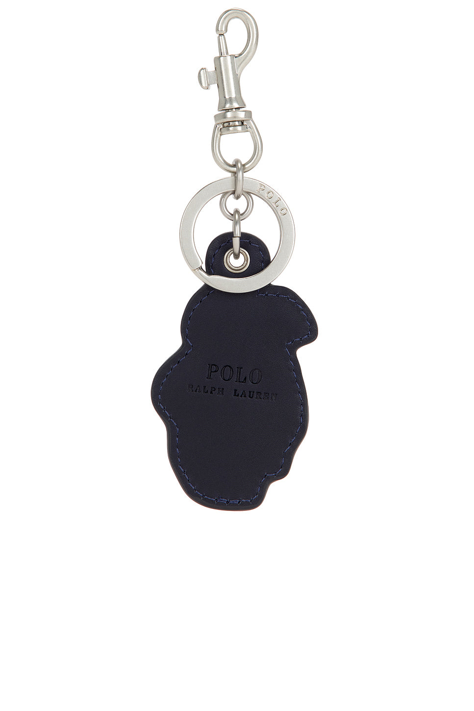 Leather Novelty Bear Keyfob