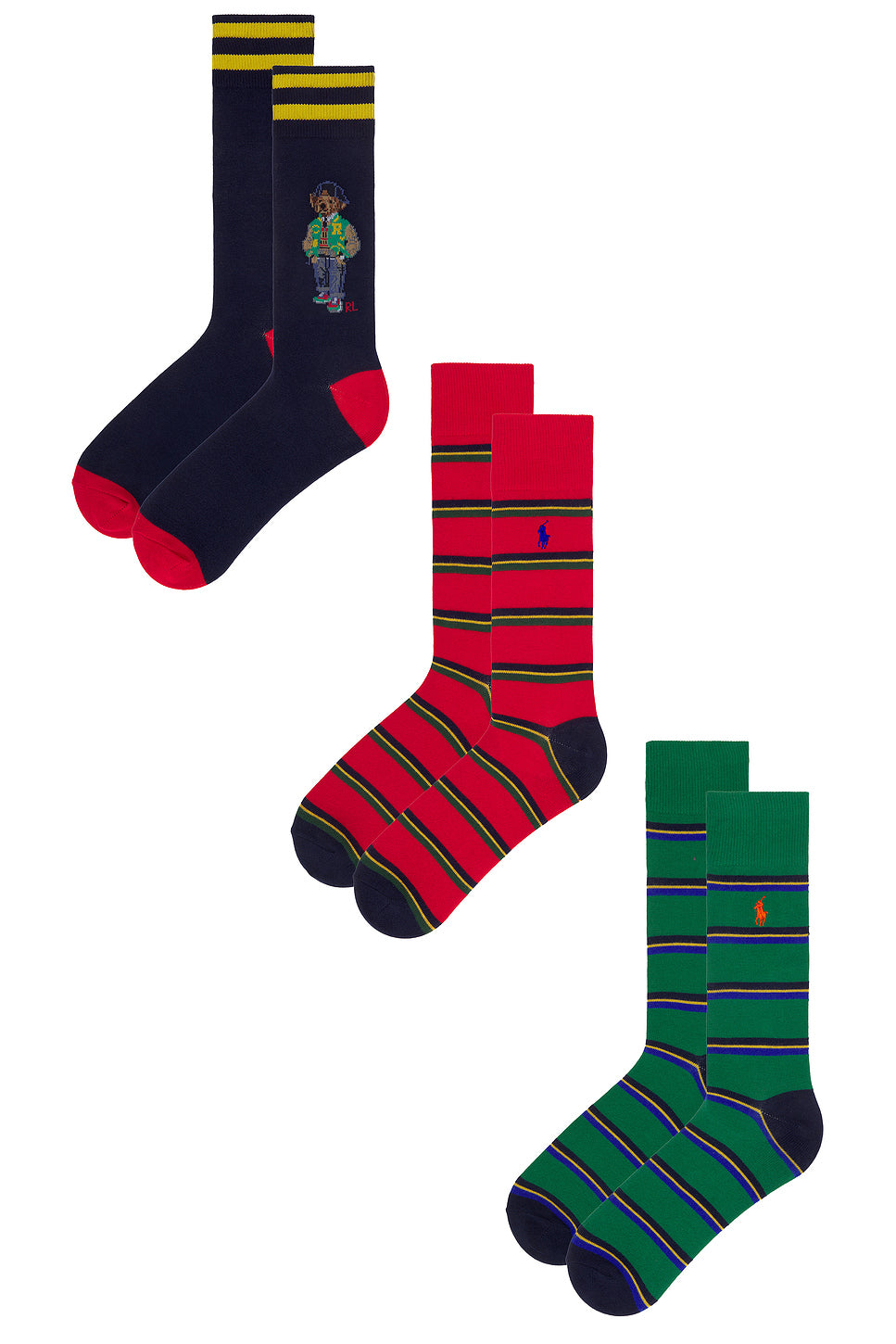 Heritage Bear Socks Gift Box