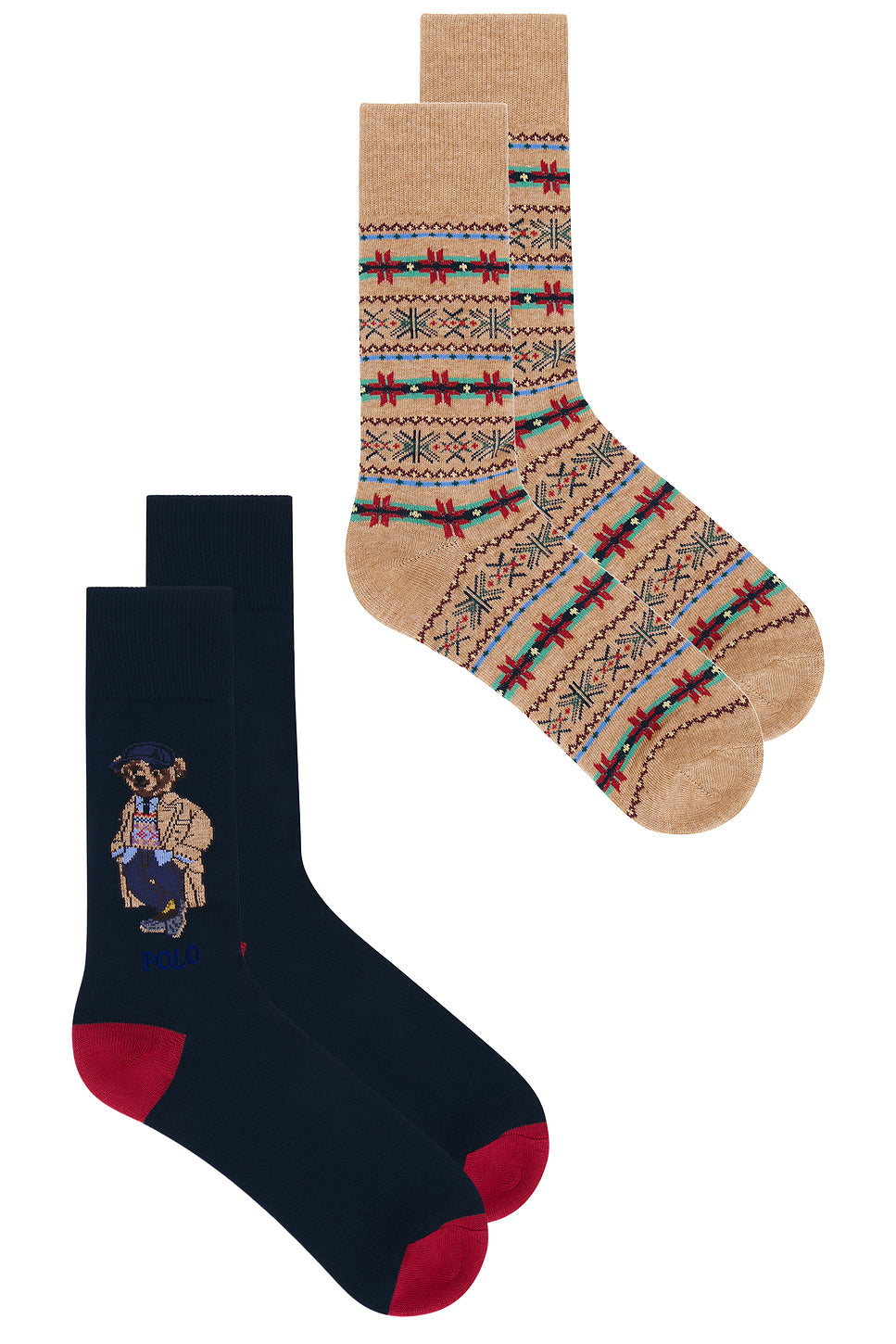 Litchfield Bear Slack Socks 2-Pack