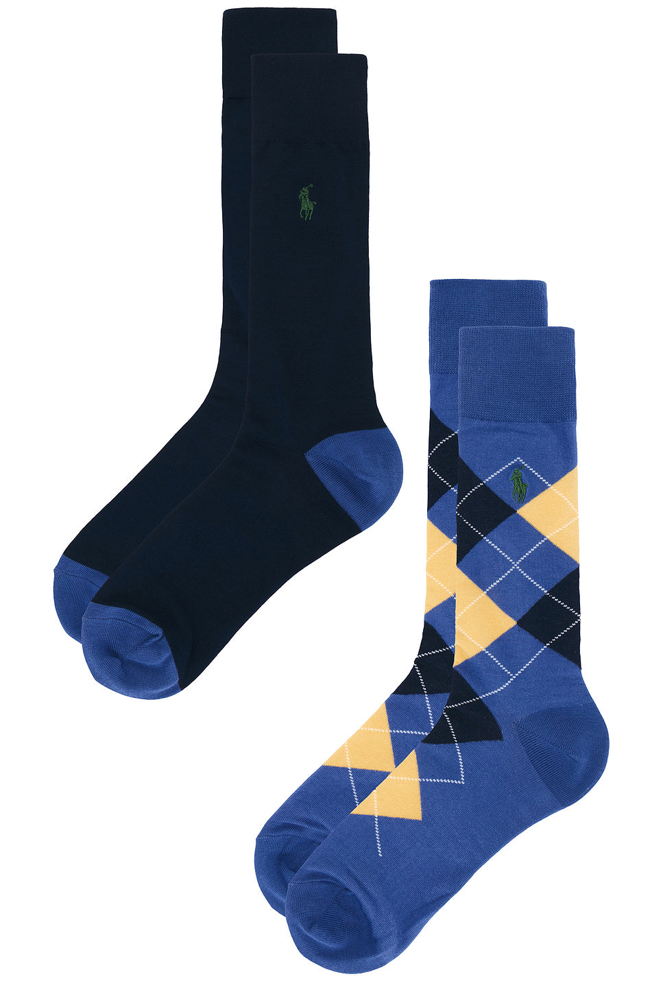 Argyle Slack Socks 2-Pack
