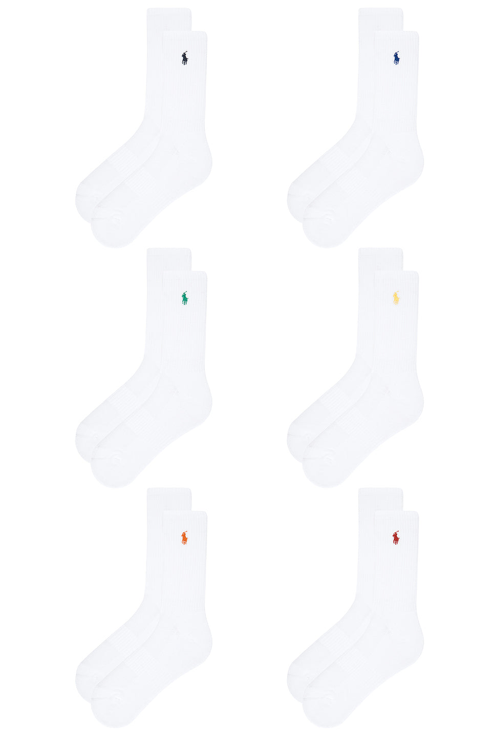 Performance Solid Socks 6-Pack