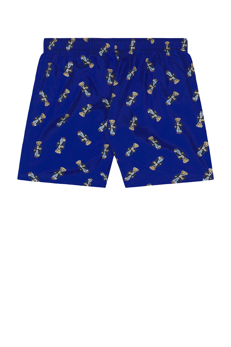 Woven Boxer With Bear Print