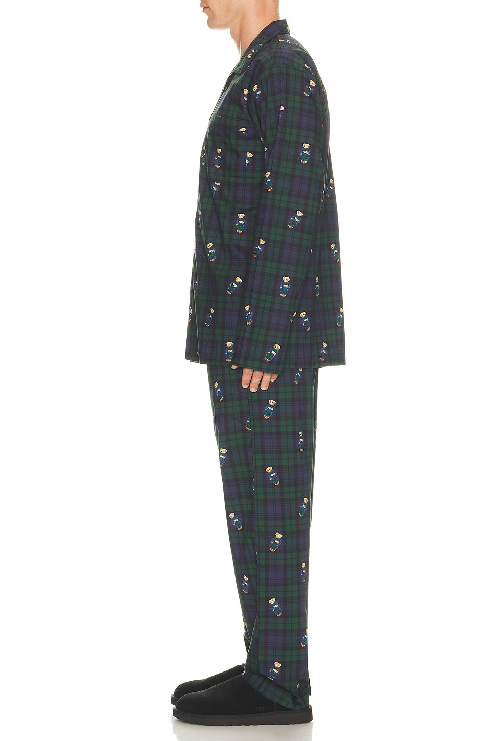 Woven Long Sleeve PJ Top & PJ Pant Set