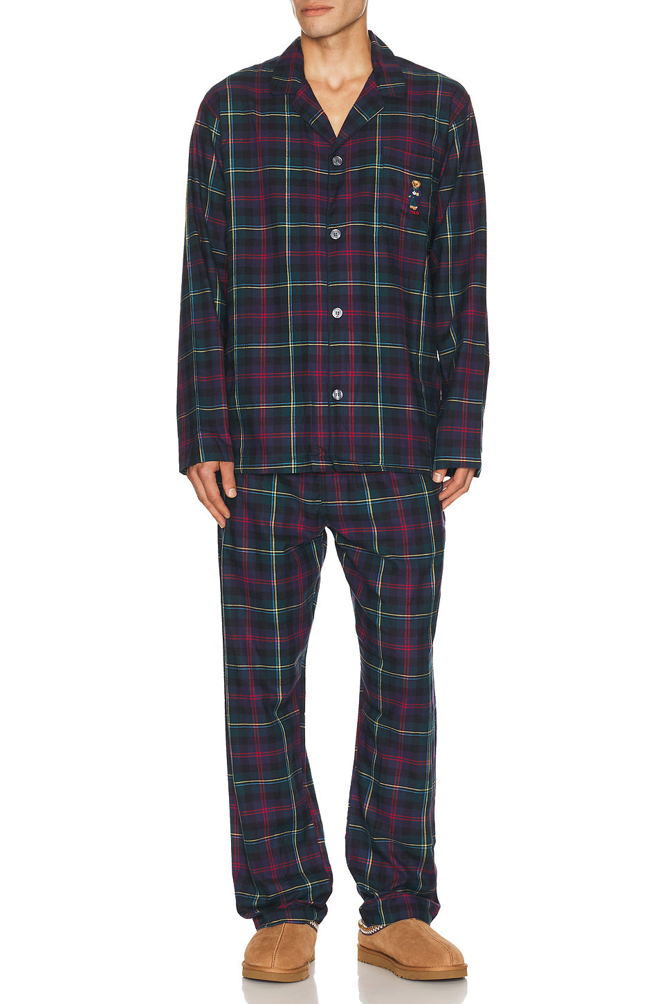 Flannel Long Sleeve PJ Top & PJ Pant Set